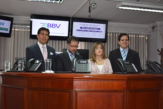 1. Vladimir Fernandez, 2. Rodrigo Gutierrez 3. Viviana Sanjines 4. Leornardo Salvatierra